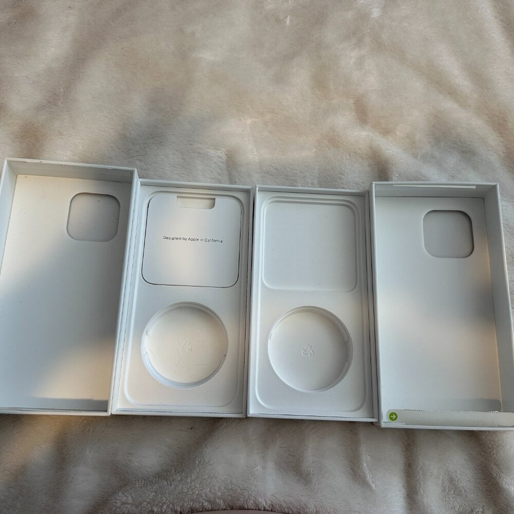 Lot of 2 Original Apple iPhone 14 Pro Max Empty Boxes Retail Packaging - Picture 3 of 3